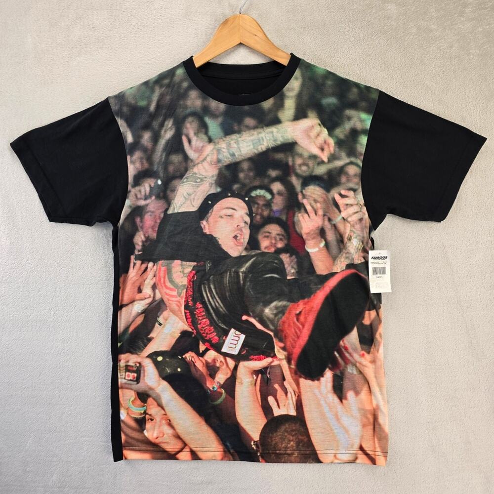 Famous Stars And Straps Yelawolf Slumerican Shirt Large Crowd Surf Sub Tee NWT